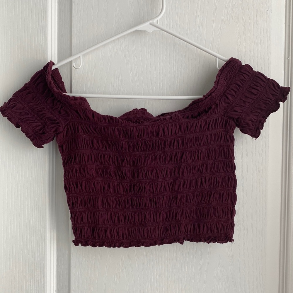 Aeropostal maroon tank top